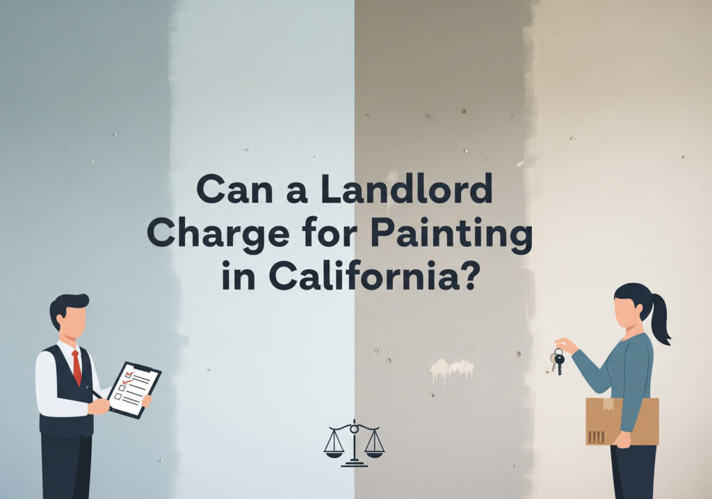 Can Landlord Charge for Painting California