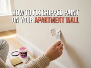 Fix Chipped Paint on a Wall